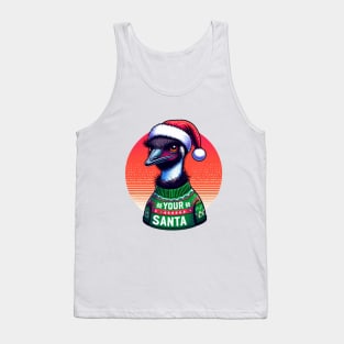 christmas australian emu Tank Top